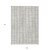 9' X 12' Taupe And Beige Striped Washable Indoor Outdoor Area Rug Transitional Style - Taupe, Beige Color