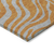 10' X 14' Copper And Gray Animal Print Washable Indoor Outdoor Area Rug