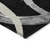 10' X 14' Black Ivory And Gray Abstract Washable Indoor Outdoor Area Rug