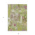 8' X 10' Lime Green Ivory And Pink Abstract Washable Indoor Outdoor Area Rug