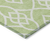 10' X 14' Artichoke Green And Ivory Trellis Washable Indoor Outdoor Area Rug