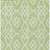 10' X 14' Artichoke Green And Ivory Trellis Washable Indoor Outdoor Area Rug