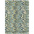 10' X 14' Sage And Artichoke Green Abstract Washable Indoor Outdoor Area Rug