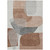 8' X 10' Rust And Gray Abstract Washable Indoor Outdoor Area Rug - Rust, Gray