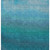 8' X 10' Teal Blue And Sky Blue Ombre Washable Indoor Outdoor Area Rug
