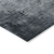 10' X 14' Blue Gray And Gold Abstract Washable Indoor Outdoor Area Rug