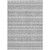 10' X 14' Gray And Silver Southwestern Washable Indoor Outdoor Area Rug - Gray, Silver