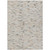 9' X 12' Linen And Gray Geometric Washable Indoor Outdoor Area Rug