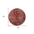 8' Round Merlot Round Abstract Washable Non Skid Indoor Outdoor Area Rug