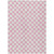 10' X 14' Pink And Ivory Geometric Washable Indoor Outdoor Area Rug - Pink, Ivory
