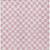 10' X 14' Pink And Ivory Geometric Washable Indoor Outdoor Area Rug - Pink, Ivory