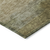 10' X 14' Fern Green And Beige Abstract Washable Indoor Outdoor Area Rug
