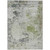 8' X 10' Linen Fern Green And Beige Abstract Washable Indoor Outdoor Area Rug