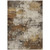 10' X 14' Brown And Beige Abstract Washable Indoor Outdoor Area Rug - Brown, Beige