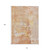 10' X 14' Salmon Abstract Washable Indoor Outdoor Area Rug