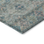 8' X 10' Teal Blue Salmon And Beige Medallion Washable Indoor Outdoor Area Rug
