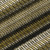 8' Brown Ivory And Black Round Striped Washable Indoor Outdoor Area Rug