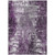 10' X 14' Eggplant Purple And Lavender Abstract Washable Indoor Outdoor Area Rug