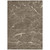 9' X 12' Brown And Ivory Abstract Washable Indoor Outdoor Area Rug Transitional Style - Brown, Ivory Color