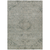 10' X 14' Sage And Beige Floral Washable Indoor Outdoor Area Rug