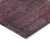 9' X 12' Plum Mauve And Beige Abstract Washable Indoor Outdoor Area Rug
