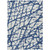 10' X 14' Navy Blue And Ivory Abstract Washable Indoor Outdoor Area Rug