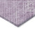 8' X 10' Lavender Purple And Ivory Geometric Washable Indoor Outdoor Area Rug