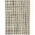 9' X 12' Taupe And Ivory Abstract Washable Indoor Outdoor Area Rug
