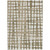 9' X 12' Taupe And Ivory Abstract Washable Indoor Outdoor Area Rug