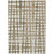 9' X 12' Taupe And Ivory Abstract Washable Indoor Outdoor Area Rug