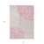 8' X 10' Pink Ivory And Gray Abstract Washable Indoor Outdoor Area Rug