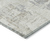 9' X 12' Ivory And Gray Abstract Washable Indoor Outdoor Area Rug