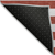 10' X 14' Red and White Striped Washable Non Skid Indoor Outdoor Area Rug