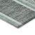9' X 12' Black and Green Abstract Washable Indoor Outdoor Area Rug