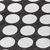 10' X 14' Black And Ivory Polka Dot Washable Indoor Outdoor Area Rug