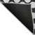 10' X 14' Black And Ivory Polka Dot Washable Indoor Outdoor Area Rug