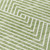 8' Sage And Ivory Round Geometric Washable Indoor Outdoor Area Rug