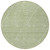 8' Sage And Ivory Round Geometric Washable Indoor Outdoor Area Rug