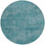 8' Teal Blue Round Washable Indoor Outdoor Area Rug