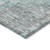 8' X 10' Teal Blue And Ivory Geometric Washable Indoor Outdoor Area Rug - Teal Blue, Ivory
