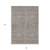 8' X 10' Taupe And Beige Geometric Washable Indoor Outdoor Area Rug - 608219012748