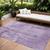 10' X 14' Lavender And Purple Abstract Washable Indoor Outdoor Area Rug