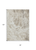 8' X 10' Taupe And Ivory Abstract Washable Indoor Outdoor Area Rug