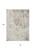 8' X 10' Taupe And Ivory Abstract Washable Indoor Outdoor Area Rug - 880016455663