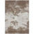 10' X 14' Brown And Beige Abstract Washable Indoor Outdoor Area Rug Transitional Style - Brown, Beige Color