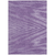 8' X 10' Purple And Ivory Abstract Washable Indoor Outdoor Area Rug