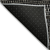 9' X 12' Taupe Charcoal And Gray Striped Washable Indoor Outdoor Area Rug