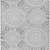 8' X 10' Gray And Dark Gray Geometric Washable Indoor Outdoor Area Rug