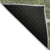 9' X 12' Olive Green Gold And Ivory Abstract Washable Indoor Outdoor Area Rug