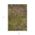 9' X 12' Green Abstract Washable Indoor Outdoor Area Rug